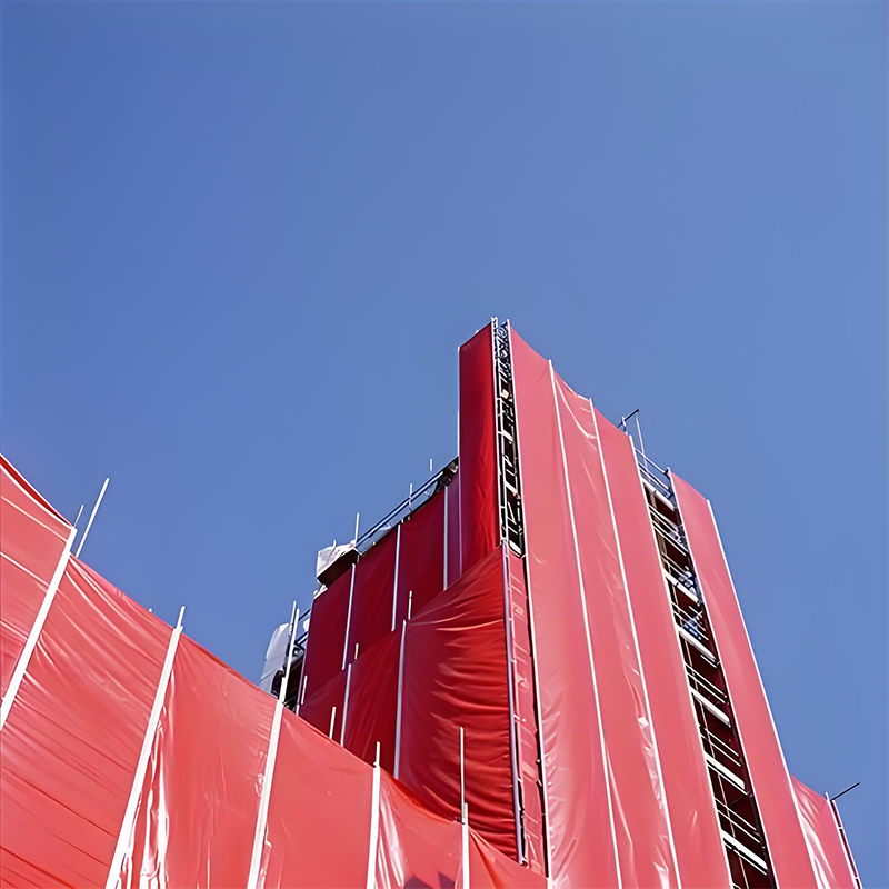 Специализированный тент для строительных ограждений (1)